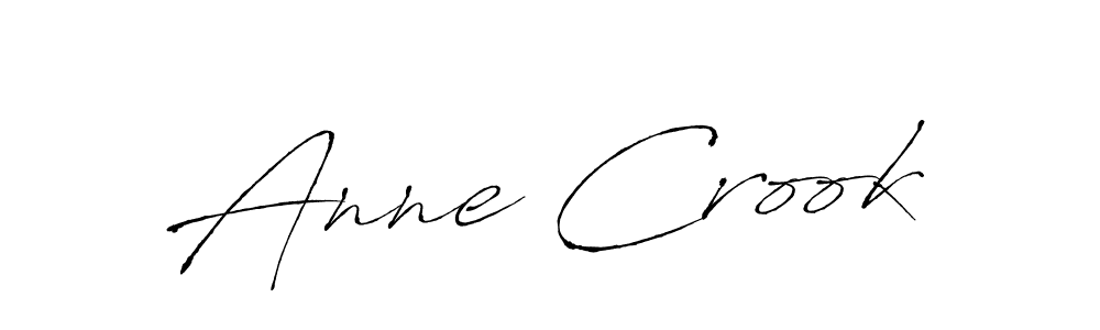 Make a beautiful signature design for name Anne Crook. Use this online signature maker to create a handwritten signature for free. Anne Crook signature style 6 images and pictures png