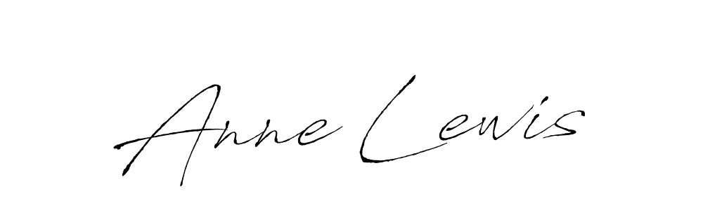 How to make Anne Lewis name signature. Use Antro_Vectra style for creating short signs online. This is the latest handwritten sign. Anne Lewis signature style 6 images and pictures png