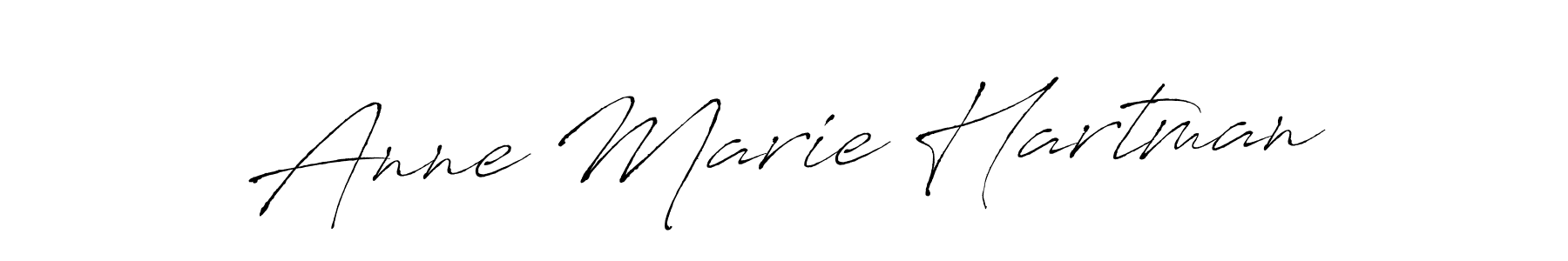 Create a beautiful signature design for name Anne Marie Hartman. With this signature (Antro_Vectra) fonts, you can make a handwritten signature for free. Anne Marie Hartman signature style 6 images and pictures png