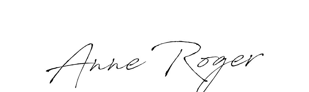 How to make Anne Roger name signature. Use Antro_Vectra style for creating short signs online. This is the latest handwritten sign. Anne Roger signature style 6 images and pictures png