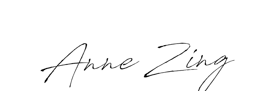 Make a beautiful signature design for name Anne Zing. Use this online signature maker to create a handwritten signature for free. Anne Zing signature style 6 images and pictures png