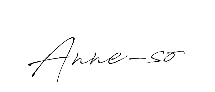 Also we have Anne-so name is the best signature style. Create professional handwritten signature collection using Antro_Vectra autograph style. Anne-so signature style 6 images and pictures png