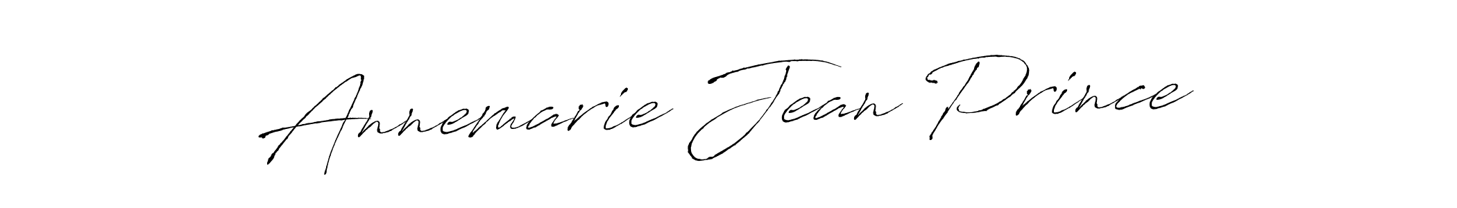 Annemarie Jean Prince stylish signature style. Best Handwritten Sign (Antro_Vectra) for my name. Handwritten Signature Collection Ideas for my name Annemarie Jean Prince. Annemarie Jean Prince signature style 6 images and pictures png