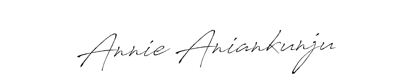 Make a short Annie Aniankunju signature style. Manage your documents anywhere anytime using Antro_Vectra. Create and add eSignatures, submit forms, share and send files easily. Annie Aniankunju signature style 6 images and pictures png