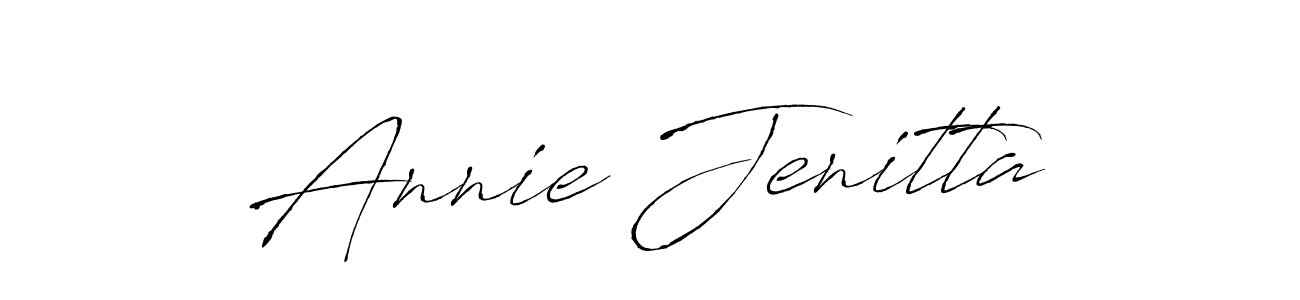 Once you've used our free online signature maker to create your best signature Antro_Vectra style, it's time to enjoy all of the benefits that Annie Jenitta name signing documents. Annie Jenitta signature style 6 images and pictures png