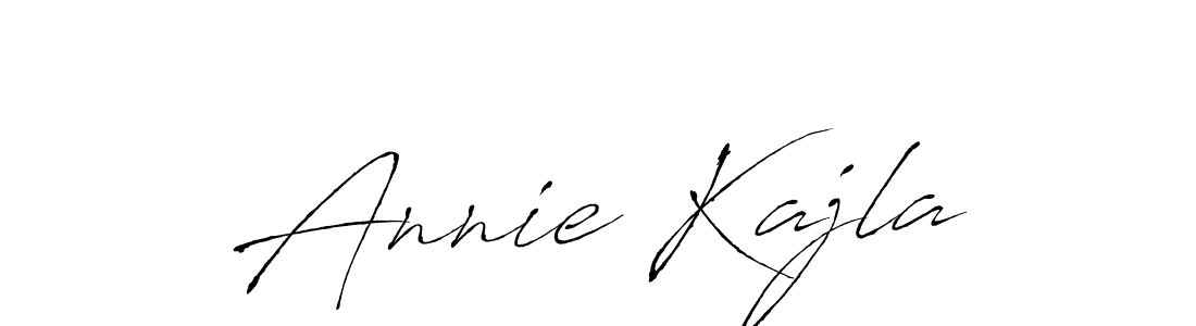 Create a beautiful signature design for name Annie Kajla. With this signature (Antro_Vectra) fonts, you can make a handwritten signature for free. Annie Kajla signature style 6 images and pictures png