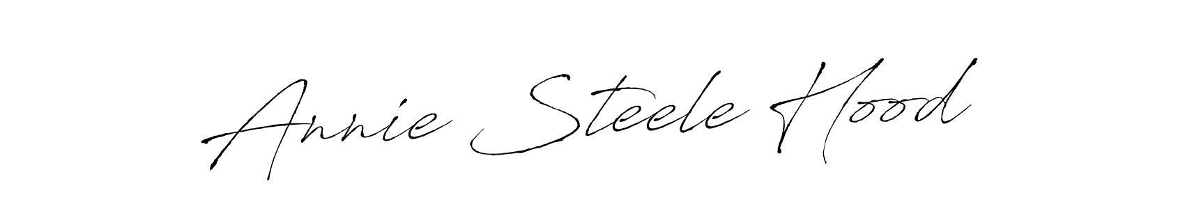 How to make Annie Steele Hood signature? Antro_Vectra is a professional autograph style. Create handwritten signature for Annie Steele Hood name. Annie Steele Hood signature style 6 images and pictures png