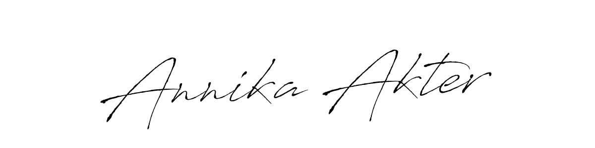 It looks lik you need a new signature style for name Annika Akter. Design unique handwritten (Antro_Vectra) signature with our free signature maker in just a few clicks. Annika Akter signature style 6 images and pictures png