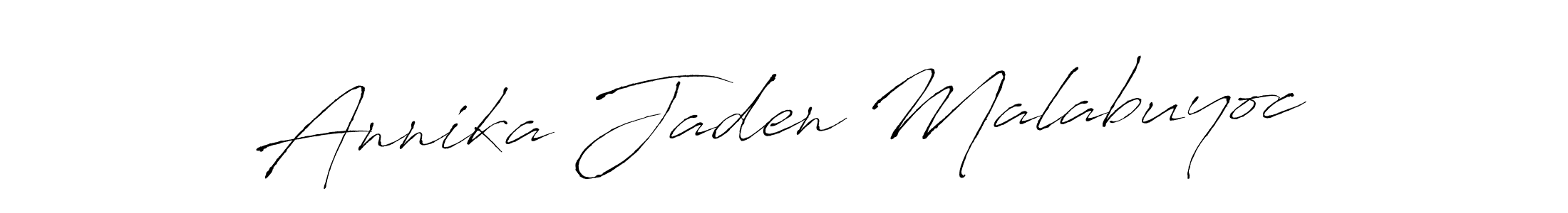 Antro_Vectra is a professional signature style that is perfect for those who want to add a touch of class to their signature. It is also a great choice for those who want to make their signature more unique. Get Annika Jaden Malabuyoc name to fancy signature for free. Annika Jaden Malabuyoc signature style 6 images and pictures png
