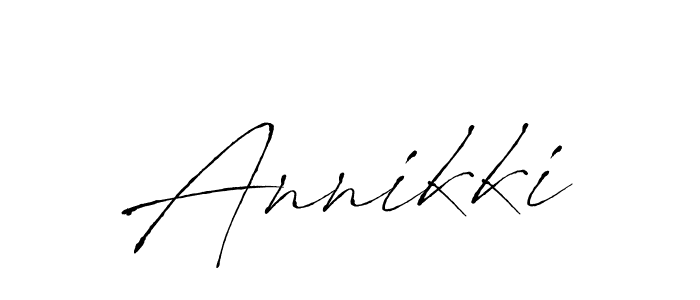 How to make Annikki signature? Antro_Vectra is a professional autograph style. Create handwritten signature for Annikki name. Annikki signature style 6 images and pictures png