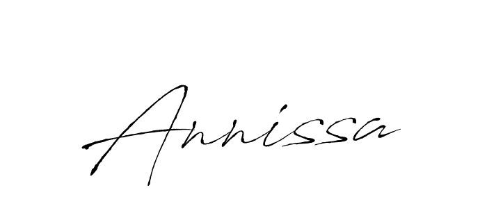 Make a beautiful signature design for name Annissa. Use this online signature maker to create a handwritten signature for free. Annissa signature style 6 images and pictures png