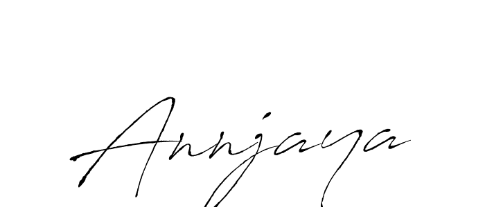 The best way (Antro_Vectra) to make a short signature is to pick only two or three words in your name. The name Annjaya include a total of six letters. For converting this name. Annjaya signature style 6 images and pictures png