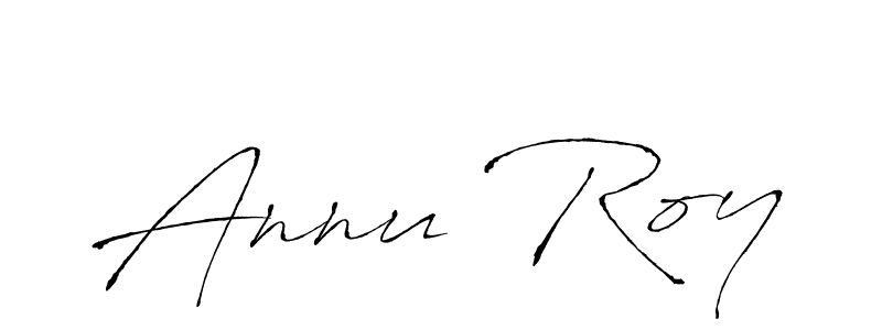 You should practise on your own different ways (Antro_Vectra) to write your name (Annu Roy) in signature. don't let someone else do it for you. Annu Roy signature style 6 images and pictures png