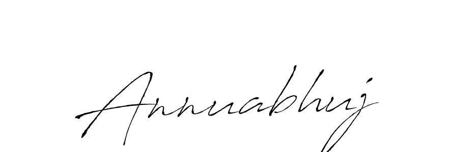 Create a beautiful signature design for name Annuabhuj. With this signature (Antro_Vectra) fonts, you can make a handwritten signature for free. Annuabhuj signature style 6 images and pictures png