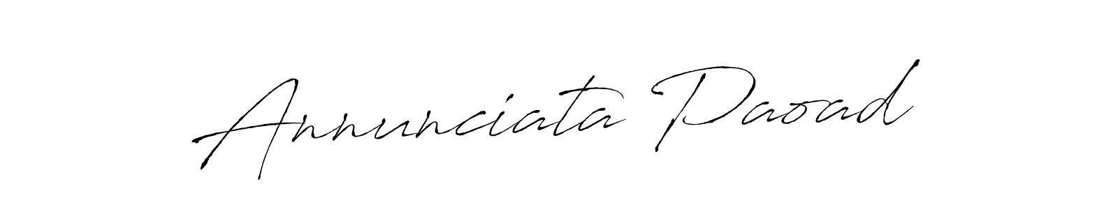 Best and Professional Signature Style for Annunciata Paoad. Antro_Vectra Best Signature Style Collection. Annunciata Paoad signature style 6 images and pictures png