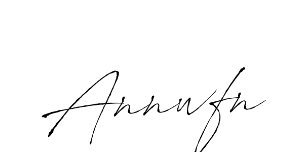 Make a beautiful signature design for name Annwfn. With this signature (Antro_Vectra) style, you can create a handwritten signature for free. Annwfn signature style 6 images and pictures png
