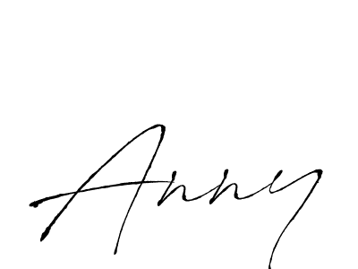 You should practise on your own different ways (Antro_Vectra) to write your name (Anny) in signature. don't let someone else do it for you. Anny signature style 6 images and pictures png