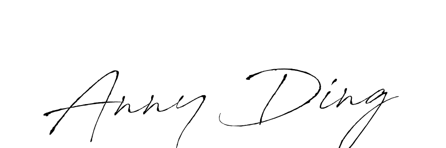 How to make Anny Ding signature? Antro_Vectra is a professional autograph style. Create handwritten signature for Anny Ding name. Anny Ding signature style 6 images and pictures png