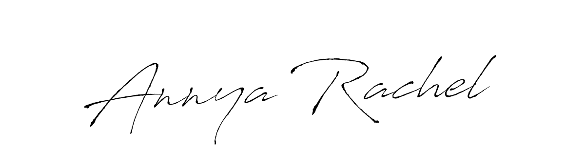 How to make Annya Rachel name signature. Use Antro_Vectra style for creating short signs online. This is the latest handwritten sign. Annya Rachel signature style 6 images and pictures png