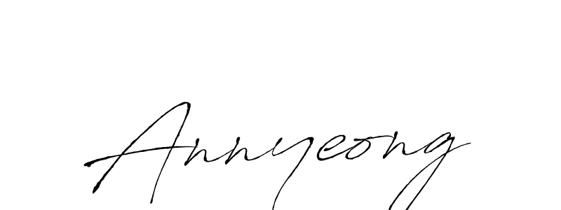 Create a beautiful signature design for name Annyeong. With this signature (Antro_Vectra) fonts, you can make a handwritten signature for free. Annyeong signature style 6 images and pictures png