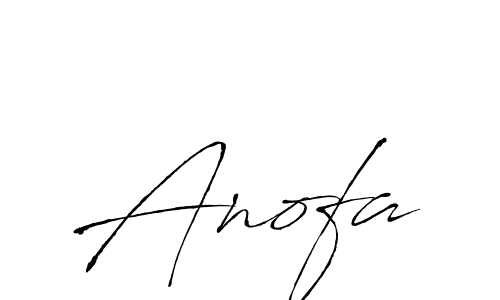 Also we have Anofa name is the best signature style. Create professional handwritten signature collection using Antro_Vectra autograph style. Anofa signature style 6 images and pictures png