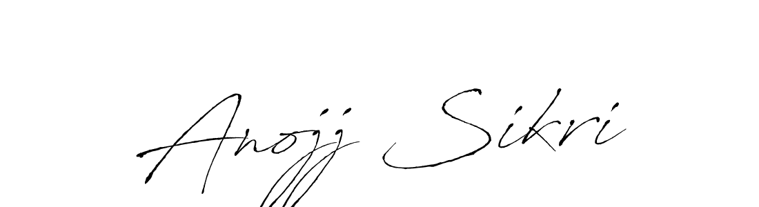Use a signature maker to create a handwritten signature online. With this signature software, you can design (Antro_Vectra) your own signature for name Anojj Sikri. Anojj Sikri signature style 6 images and pictures png