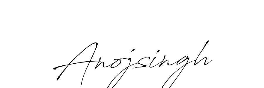 Anojsingh stylish signature style. Best Handwritten Sign (Antro_Vectra) for my name. Handwritten Signature Collection Ideas for my name Anojsingh. Anojsingh signature style 6 images and pictures png