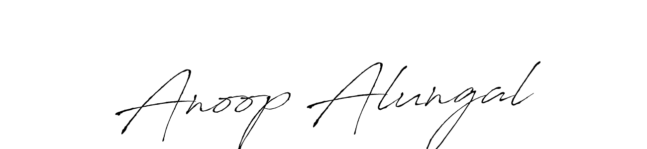 Make a beautiful signature design for name Anoop Alungal. Use this online signature maker to create a handwritten signature for free. Anoop Alungal signature style 6 images and pictures png