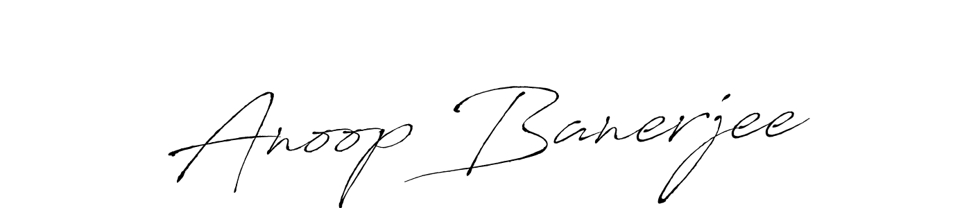 Make a beautiful signature design for name Anoop Banerjee. Use this online signature maker to create a handwritten signature for free. Anoop Banerjee signature style 6 images and pictures png