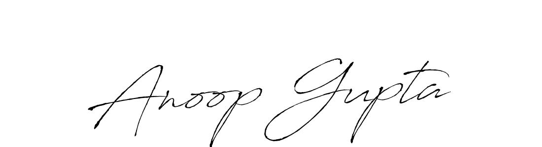 Make a beautiful signature design for name Anoop Gupta. With this signature (Antro_Vectra) style, you can create a handwritten signature for free. Anoop Gupta signature style 6 images and pictures png