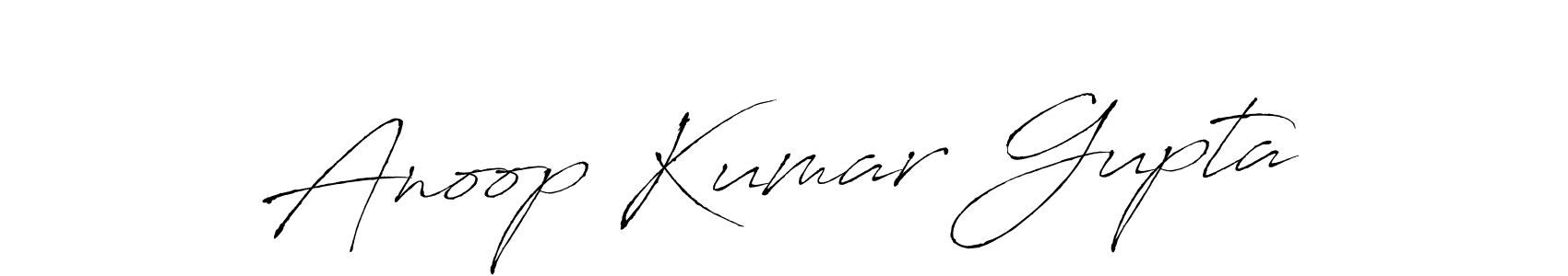 Make a short Anoop Kumar Gupta signature style. Manage your documents anywhere anytime using Antro_Vectra. Create and add eSignatures, submit forms, share and send files easily. Anoop Kumar Gupta signature style 6 images and pictures png