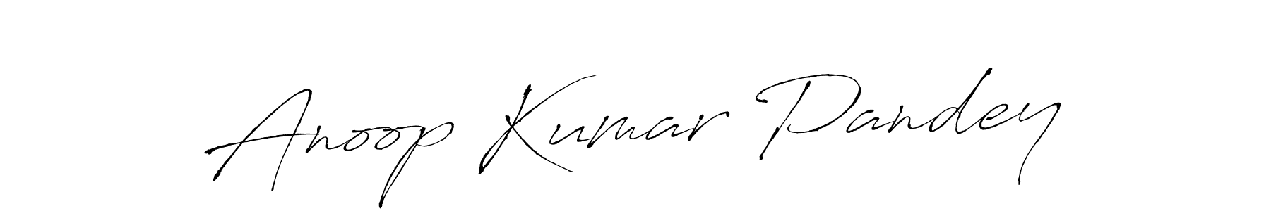 Design your own signature with our free online signature maker. With this signature software, you can create a handwritten (Antro_Vectra) signature for name Anoop Kumar Pandey. Anoop Kumar Pandey signature style 6 images and pictures png