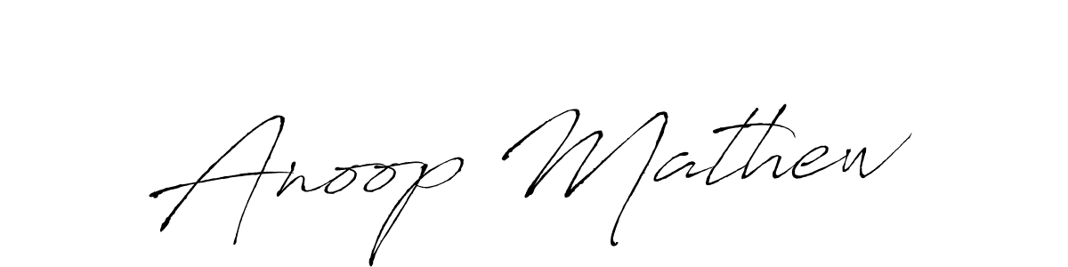 You can use this online signature creator to create a handwritten signature for the name Anoop Mathew. This is the best online autograph maker. Anoop Mathew signature style 6 images and pictures png