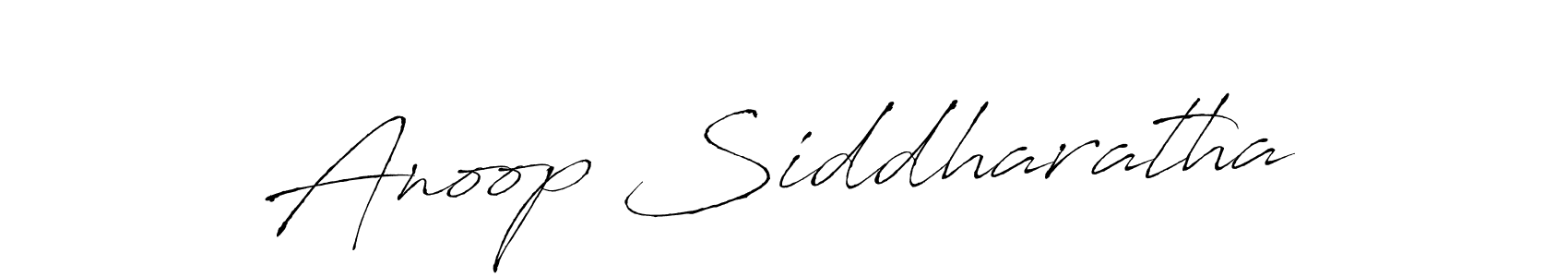 Also we have Anoop Siddharatha name is the best signature style. Create professional handwritten signature collection using Antro_Vectra autograph style. Anoop Siddharatha signature style 6 images and pictures png