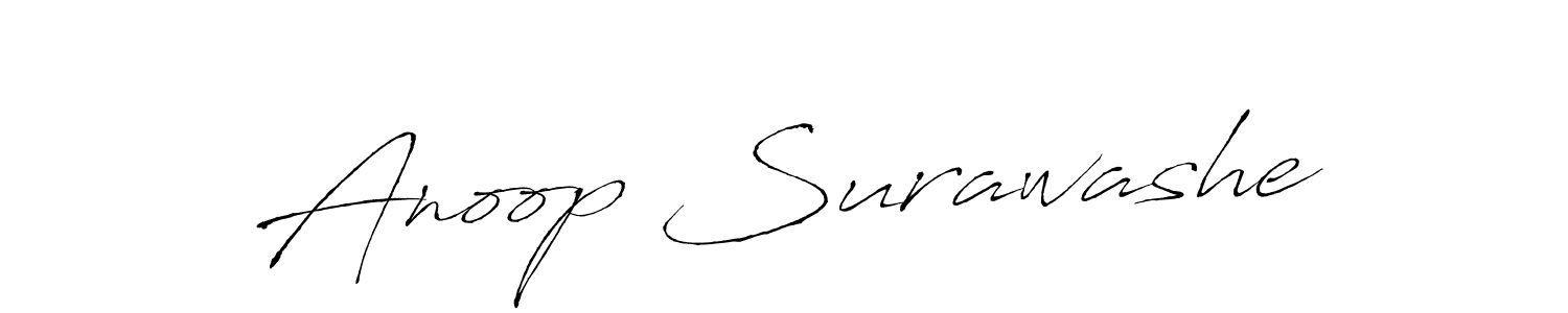 Best and Professional Signature Style for Anoop Surawashe. Antro_Vectra Best Signature Style Collection. Anoop Surawashe signature style 6 images and pictures png