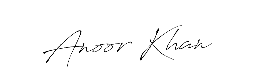 Antro_Vectra is a professional signature style that is perfect for those who want to add a touch of class to their signature. It is also a great choice for those who want to make their signature more unique. Get Anoor Khan name to fancy signature for free. Anoor Khan signature style 6 images and pictures png