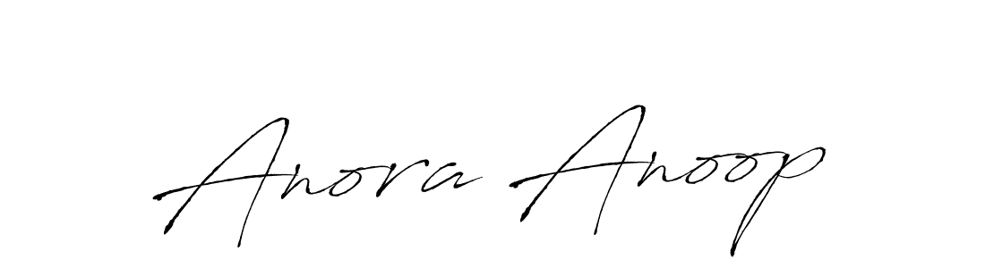 Make a beautiful signature design for name Anora Anoop. Use this online signature maker to create a handwritten signature for free. Anora Anoop signature style 6 images and pictures png