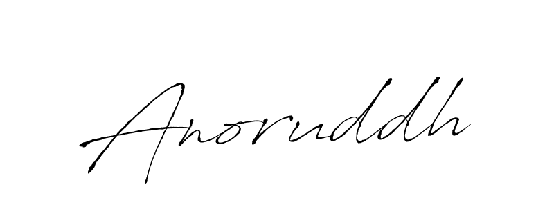 Use a signature maker to create a handwritten signature online. With this signature software, you can design (Antro_Vectra) your own signature for name Anoruddh. Anoruddh signature style 6 images and pictures png