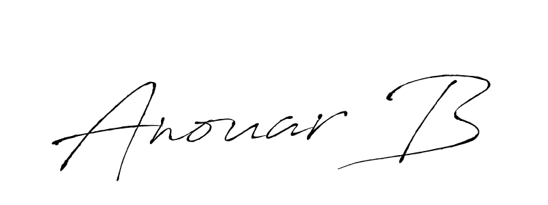 Similarly Antro_Vectra is the best handwritten signature design. Signature creator online .You can use it as an online autograph creator for name Anouar B. Anouar B signature style 6 images and pictures png