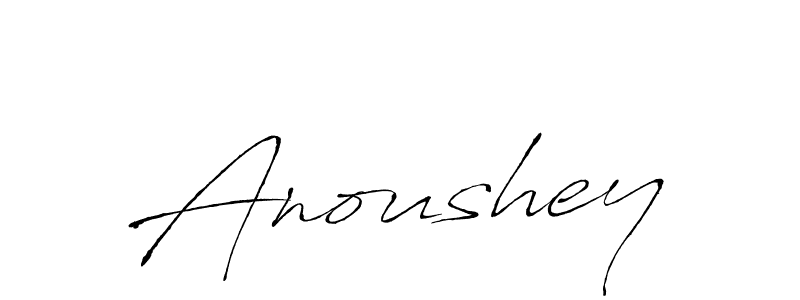 Make a beautiful signature design for name Anoushey. Use this online signature maker to create a handwritten signature for free. Anoushey signature style 6 images and pictures png