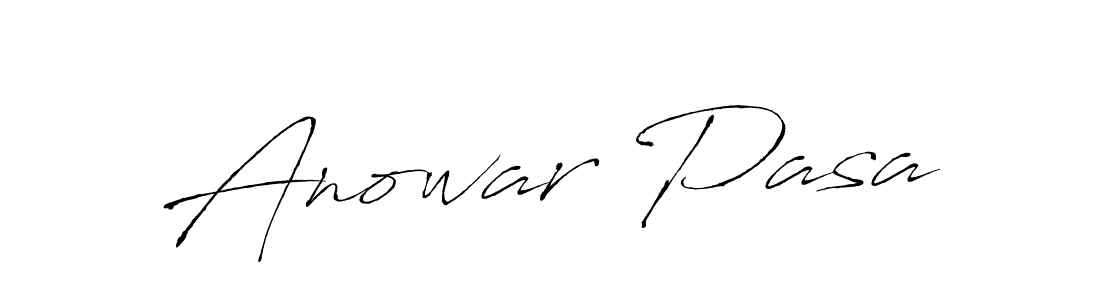 The best way (Antro_Vectra) to make a short signature is to pick only two or three words in your name. The name Anowar Pasa include a total of six letters. For converting this name. Anowar Pasa signature style 6 images and pictures png