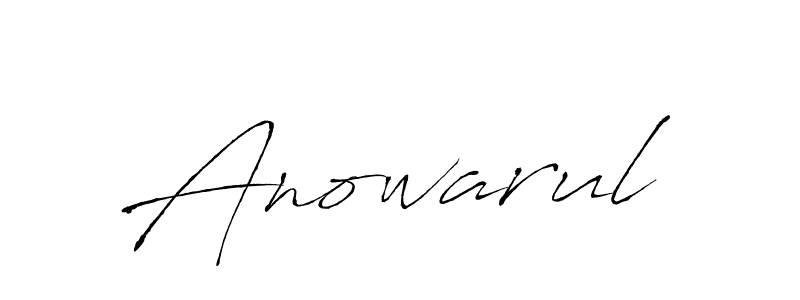 if you are searching for the best signature style for your name Anowarul. so please give up your signature search. here we have designed multiple signature styles  using Antro_Vectra. Anowarul signature style 6 images and pictures png