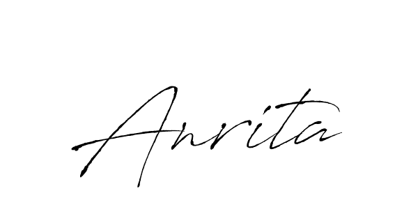 Make a beautiful signature design for name Anrita. Use this online signature maker to create a handwritten signature for free. Anrita signature style 6 images and pictures png