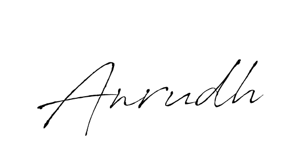 Anrudh stylish signature style. Best Handwritten Sign (Antro_Vectra) for my name. Handwritten Signature Collection Ideas for my name Anrudh. Anrudh signature style 6 images and pictures png