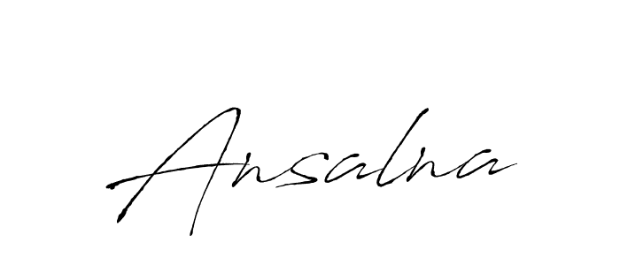 Here are the top 10 professional signature styles for the name Ansalna. These are the best autograph styles you can use for your name. Ansalna signature style 6 images and pictures png