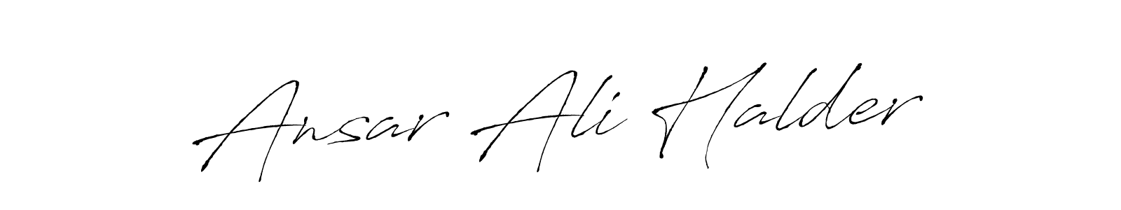 You can use this online signature creator to create a handwritten signature for the name Ansar Ali Halder. This is the best online autograph maker. Ansar Ali Halder signature style 6 images and pictures png