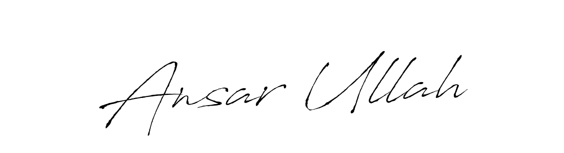 It looks lik you need a new signature style for name Ansar Ullah. Design unique handwritten (Antro_Vectra) signature with our free signature maker in just a few clicks. Ansar Ullah signature style 6 images and pictures png