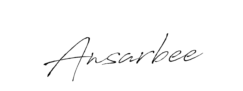 if you are searching for the best signature style for your name Ansarbee. so please give up your signature search. here we have designed multiple signature styles  using Antro_Vectra. Ansarbee signature style 6 images and pictures png
