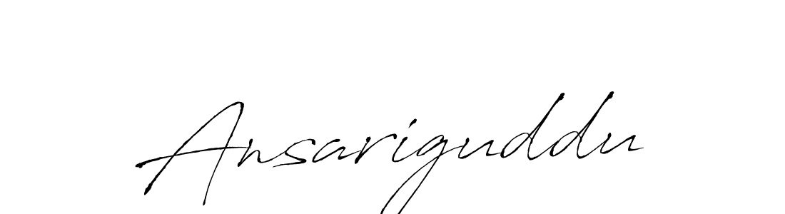 You should practise on your own different ways (Antro_Vectra) to write your name (Ansariguddu) in signature. don't let someone else do it for you. Ansariguddu signature style 6 images and pictures png