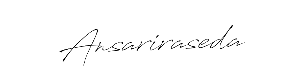Make a beautiful signature design for name Ansariraseda. Use this online signature maker to create a handwritten signature for free. Ansariraseda signature style 6 images and pictures png